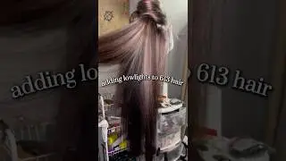 HOW TO ADD LOWLIGHTS AND ROOTS TO 613 WIG! #ashblondehair #613wig #613hair #blackgirlblonde