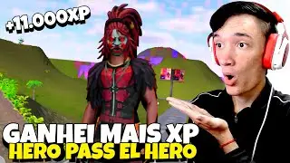 COMO PEGAR XP MAIS RAPIDO PRA COMPLETA HERO PASS DICA EL HERO #elhero