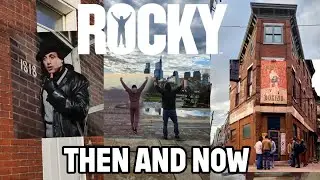 Rocky 1976 Movie Filming Locations - Now and Then Photos