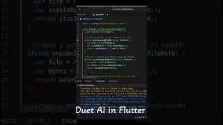 Duet AI in Flutter development #copilot #duetai #coding #flutter #googleai