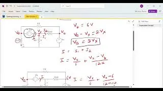 Circuit Analysis using Nodal and Supernode concept | KCL #engineering #circuit
