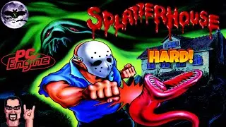 Splatterhouse прохождение [ Hard ] | Игра на ( PC Engine ) Стрим rus
