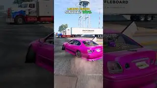 Stance cars против Trailer #beamngdrive #beamng #beamngcrashes #car #cars #stance #beamngdrift