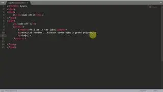 Code off Announcement