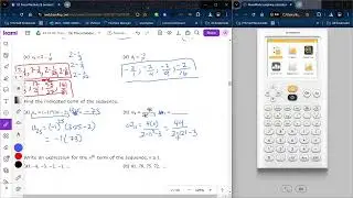 Working with sequences and series : Practice (non-calculator)
