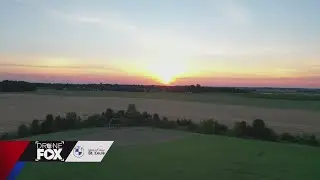 DroneFOX: Sunrise over Columbia Illinois