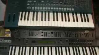 roland jd 800 & korg ms 2000 track 14