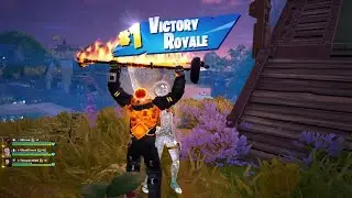 *NEW* BURNING VOYAGER DARK VOYAGER (REALITY REDACTED) SKIN IN FORTNITE PS5 + A RELOAD VICTORY WIN!