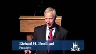 Primetime with President Brodhead