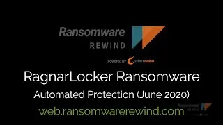 RagnarLocker Ransomware Protection