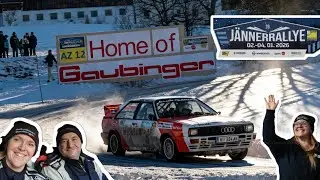 Jännerrallye 2026 - Rallyeteam Gaubinger - Audi quattro😎😉