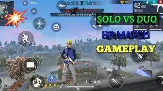 SOLO VS DUO BR MATCH GAMEPLAY