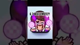 6 7 Emote Clash Royale Is The Best Emote😳! #clashroyale #clashroyalememes #fireball #67 #prediction