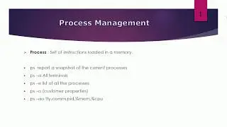 Process Management in Linux - Part1