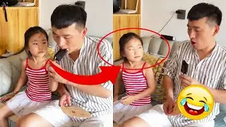 The understanding daughter gave me her favorite ice cream after eating only a bite.#funny #cute