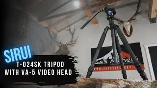 Sirui Backcountry Combo - T-024SK VA-5 Fluid Head Carbon Tripod Kit