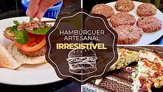 Hambúrguer Artesanal Irresistível - Faça você mesmo! Carne vermelha e frango #comidafacil #receitas 
