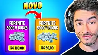 A EPIC SEM QUERER BAIXOU O PRE&Ccedil;O DO V-BUCK!?