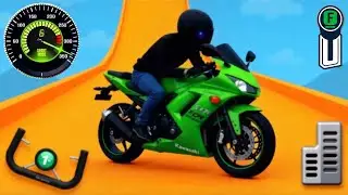 Super Bike Mega Ramp Racing &ndash; Impossible Car Stunt Game 2025 &ndash; Android Gameplay