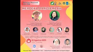 Webinar Nasional seri#258 “Merdeka dari Sampah“