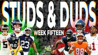 THAT WAS THE WORST GAME OF THE SEASON + Fantasy Playoff STUDS and DUDS! | Ep. 129