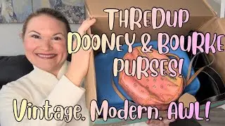 ThredUP Dooney & Bourke Rescue Box Unboxing + Sale! #mysteryunboxing #pursesale 