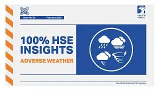 HSE Insights Newsletter Adverse Weather