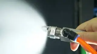 ADG ultrasonic air atomizing spray nozzle#spraying