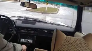 1976 Mercedes-Benz W115 240D Manual ride along.