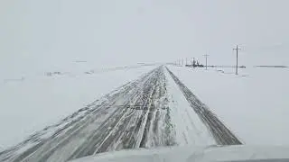 Snow Driving in Manitoba 🇨🇦 Extreme Winter Roads