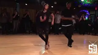 Felix Fausto & Katlyn Rodriguez Bachata Workshop La Fuerza Dominican Bachata Pattern Footwork