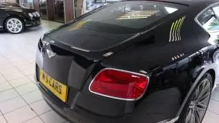 2013 Bentley Continental - Onyx Black, Beluga Leather Interior