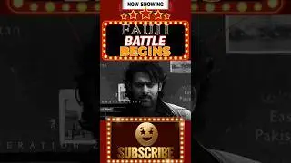 Prabhas Hanu Combo Update 🔥  Big Announcement #prabhas #hanuraghavapudi #fauji #shorts