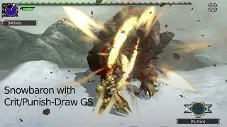 Extra Hunt: Snowbaron Lagombi with Crit/Punish-Draw Greatsword