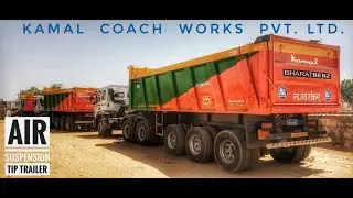 Advance Tip Trailer 28Cum with BPW Pneumatic Suspension with EBS