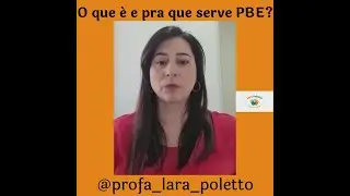 O que &eacute; PBE?
