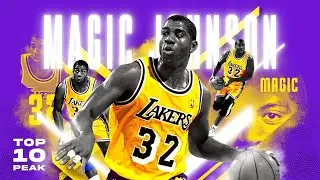 MAGIC JOHNSON || TOP 10 PEAKS ALL TIME