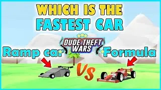 Ramp Car VS Formula - WHICH IS THE FASTEST CAR? - COMPARISON (ANDROID)