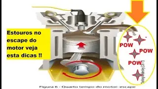 O que causa estouro no escapamento