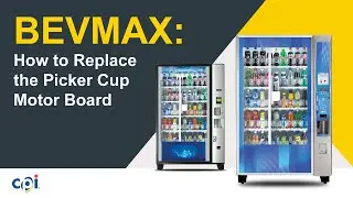 BevMAX How to Replace the Picker Cup Motor