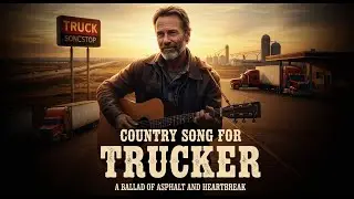 🚚 Country Music for Real Truckers | Asphalt Hearts & Diesel Dreams ❤️🔥