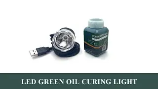 LED green oil curing light | ASIC Miner Repair Tool