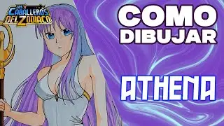 C&oacute;mo dibujar a Athena | Speed Draw - Copic art | Los Caballeros del Zodiaco