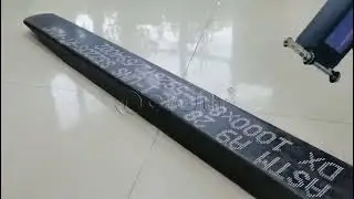 How to Print Steel Structure By CYCJET DOD ALT160Plus Handjet Printer to Replace EBS250/EBS260