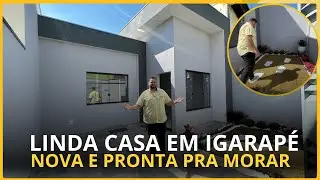 VOCÊ VAI SE SURPREENDER COM ESSA CASA EM IGARAPÉ!