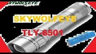 SKYWOLFEYE TLY 6501 LED FLASHLIGHT REVIEW