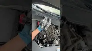 2015 Buick Enclave Alternator Replacement #asmr #automobile #Buick #diy #mechanic