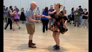 Sactown Swings Birthday Circle Dance in Sacramento California - July 2024