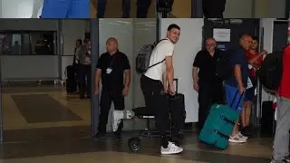 BREAKING MIAMI HEAT NEWS!!! NIKOLA JOVIC SPOTTED IN A WALKING BOOT&hellip; (FOOT INJURY)