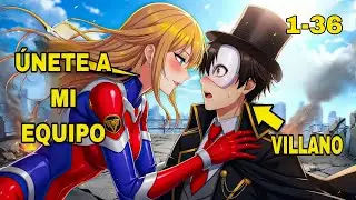 💢(1-36)Se Convirtió En El Villano Mas Odiado Para Salvar a Su Héroe Favorito |manhwa recap|